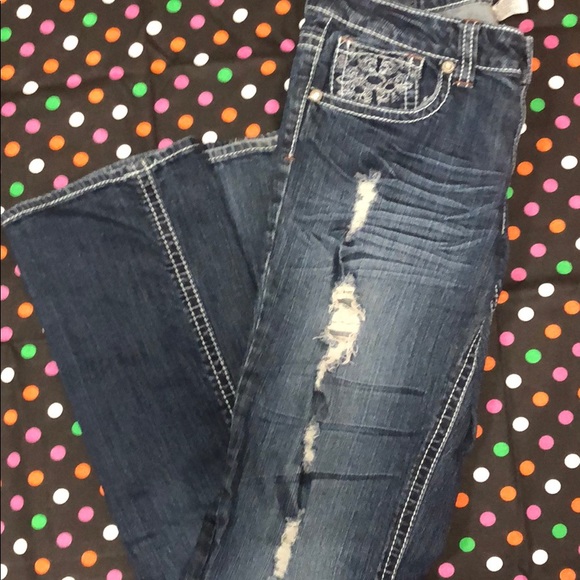 Low rise boot cut jeans - Picture 4 of 4